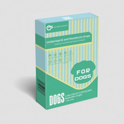 Imidacloprid and Moxidectin Drops(2.5ml for dogs)