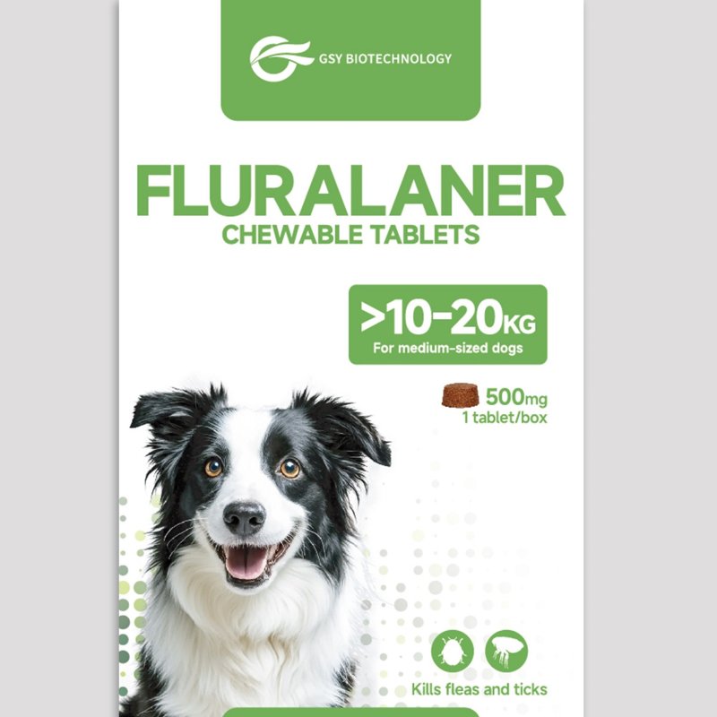 500 mg Fluralaner Chewable Tablets  for dogs