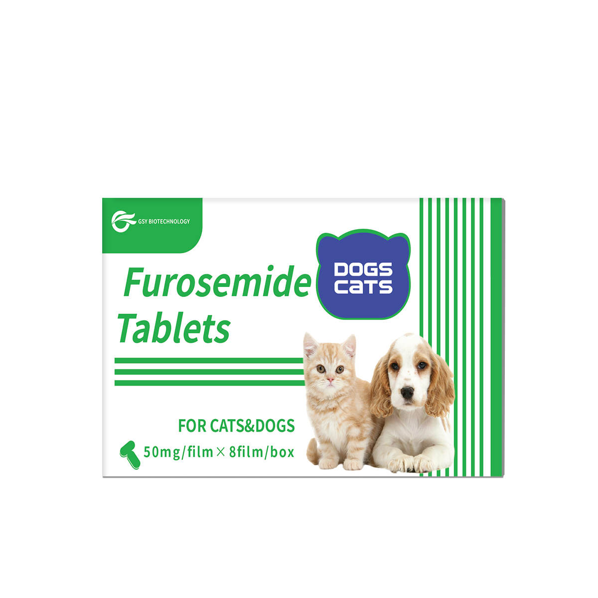 50 mg Furosemid-Tabletten für Haustiere