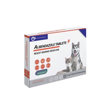 0.1g Albendazole tablet for pets