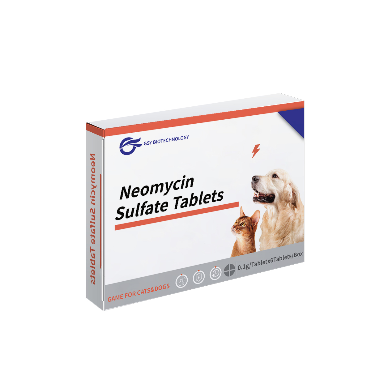 0.1g สำหรับสัตว์เลี้ยง Neomycin Sulfate Tablets.jpg 0.1g สำหรับสัตว์เลี้ยง Neomycin Sulfate Tablets.jpg