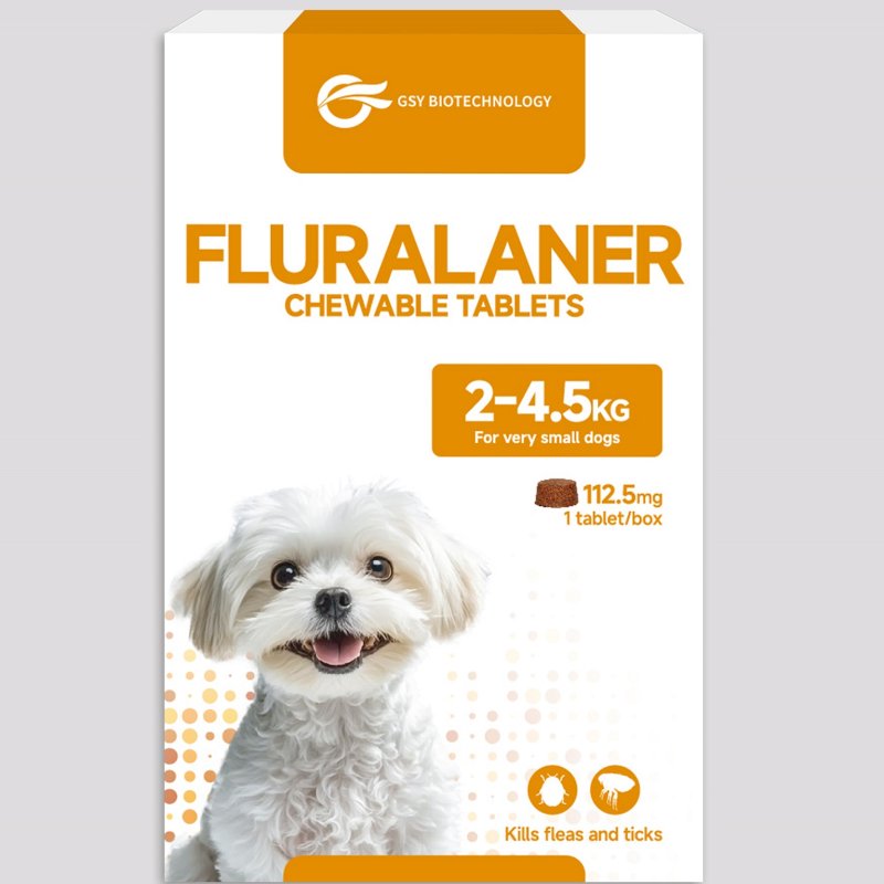 112.5 mg Fluralaner Chewable Tablets  for dog 