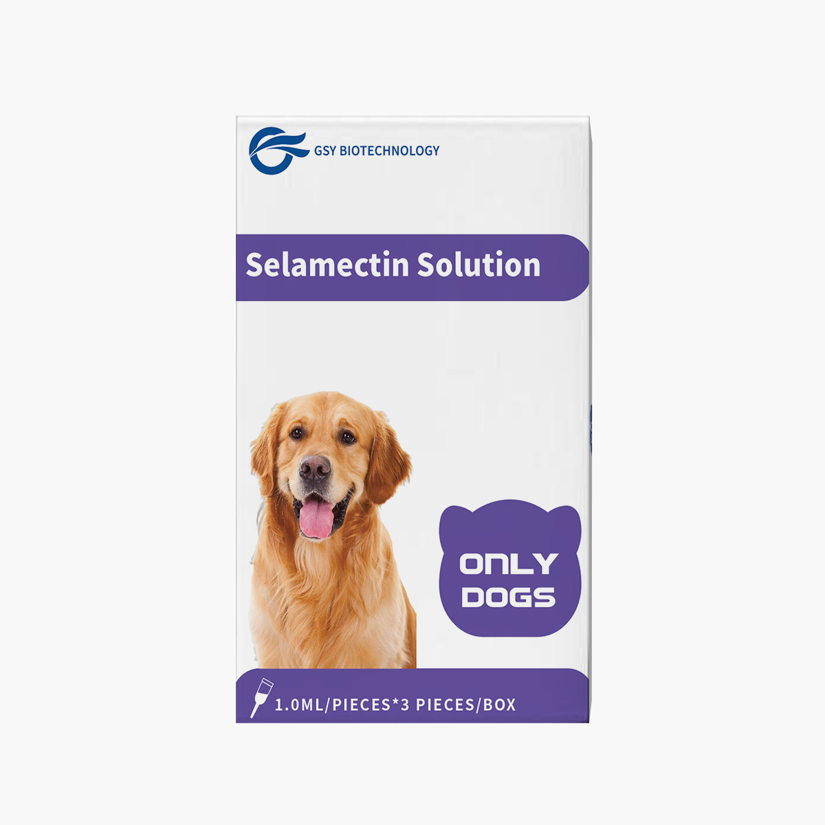 1,0ml para solução de selamectina para cães 1,0ml para solução de selamectina para cães
