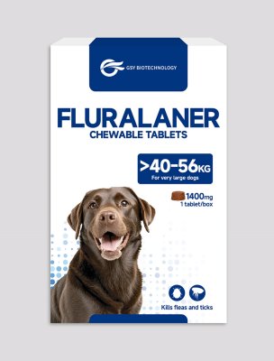 1400 mg Fluralaner Chewable Tablets for dogs