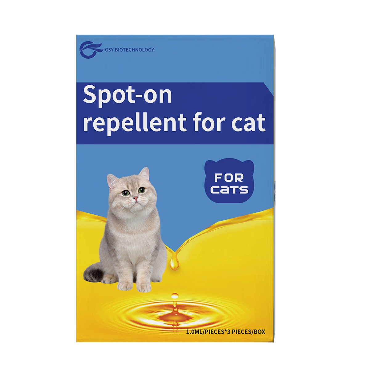 1.0ml For cats Spot-on repellent 1.0ml For cats Spot-on repellent