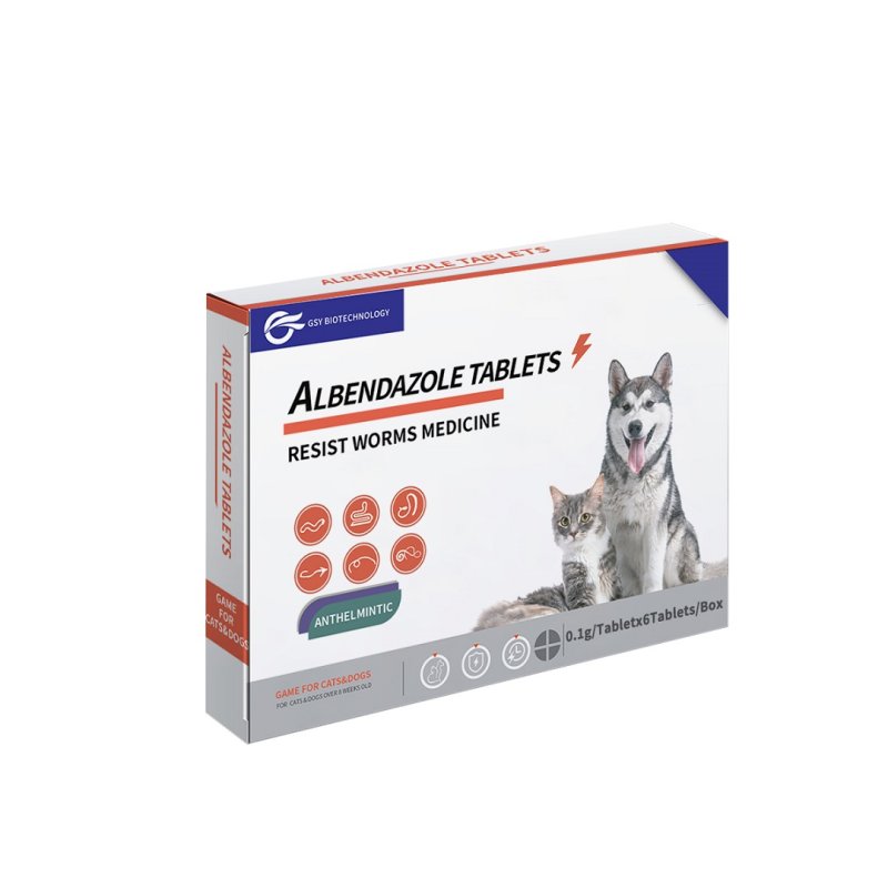 0.1g Albendazole tablet for pets