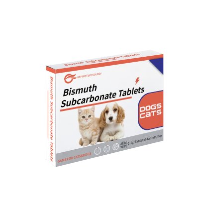 0.3g For pets Bismuth Subcarbonate Tablets