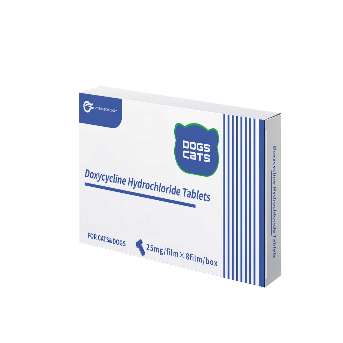 25 ملغ للحيوانات الأليفة أقراص دوكسيسيكلين هيدروكلوريد