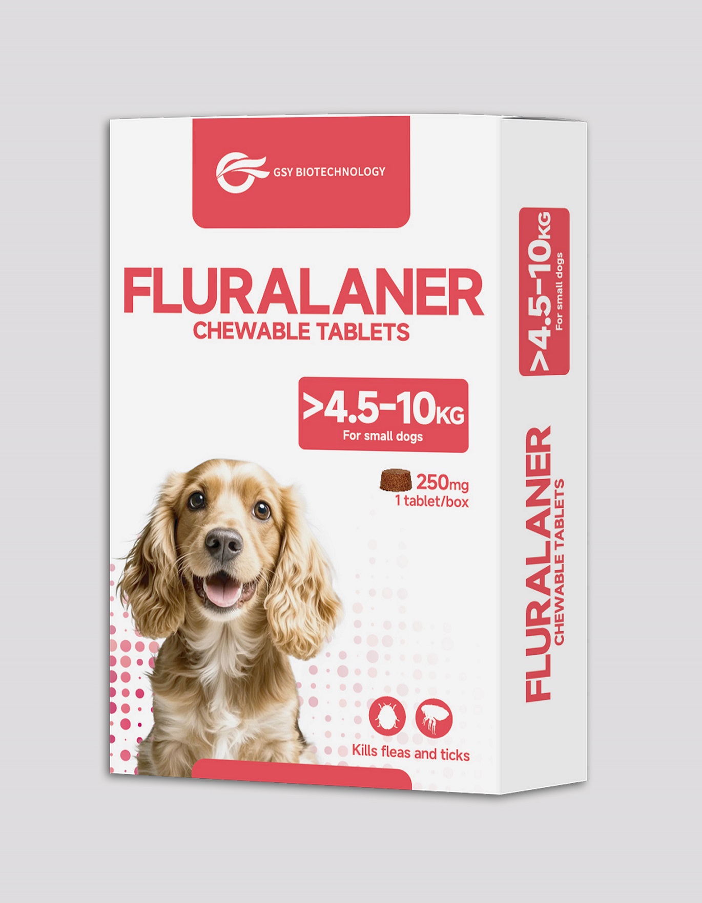 أقراص فلورالانر للمضغ ٢٥٠ ملغ للكلاب