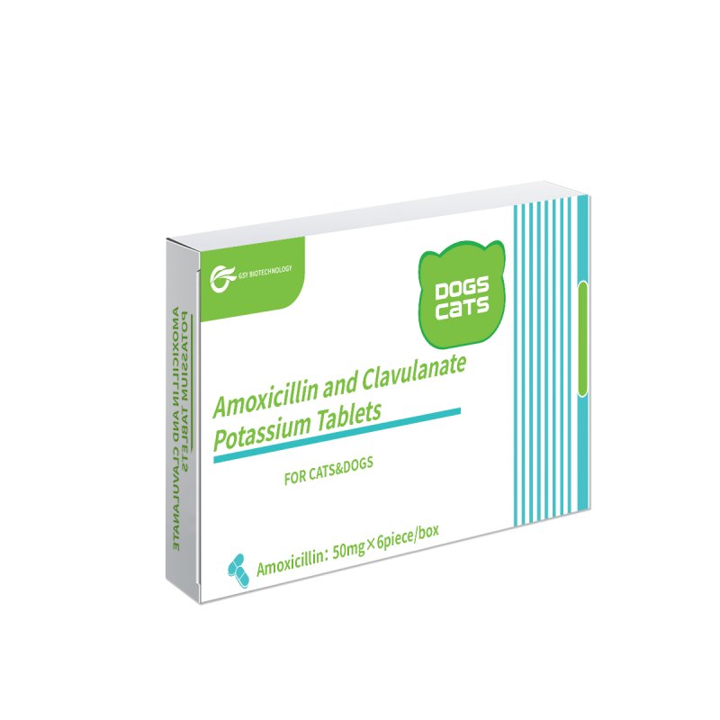 50mg Amoxicillin and Clavulanate Potassium Tablets