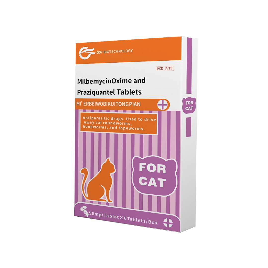 56 mg Milbemycinoxim- und Praziquantel-Tabletten für Katzen 56 mg Milbemycinoxim- und Praziquantel-Tabletten für Katzen