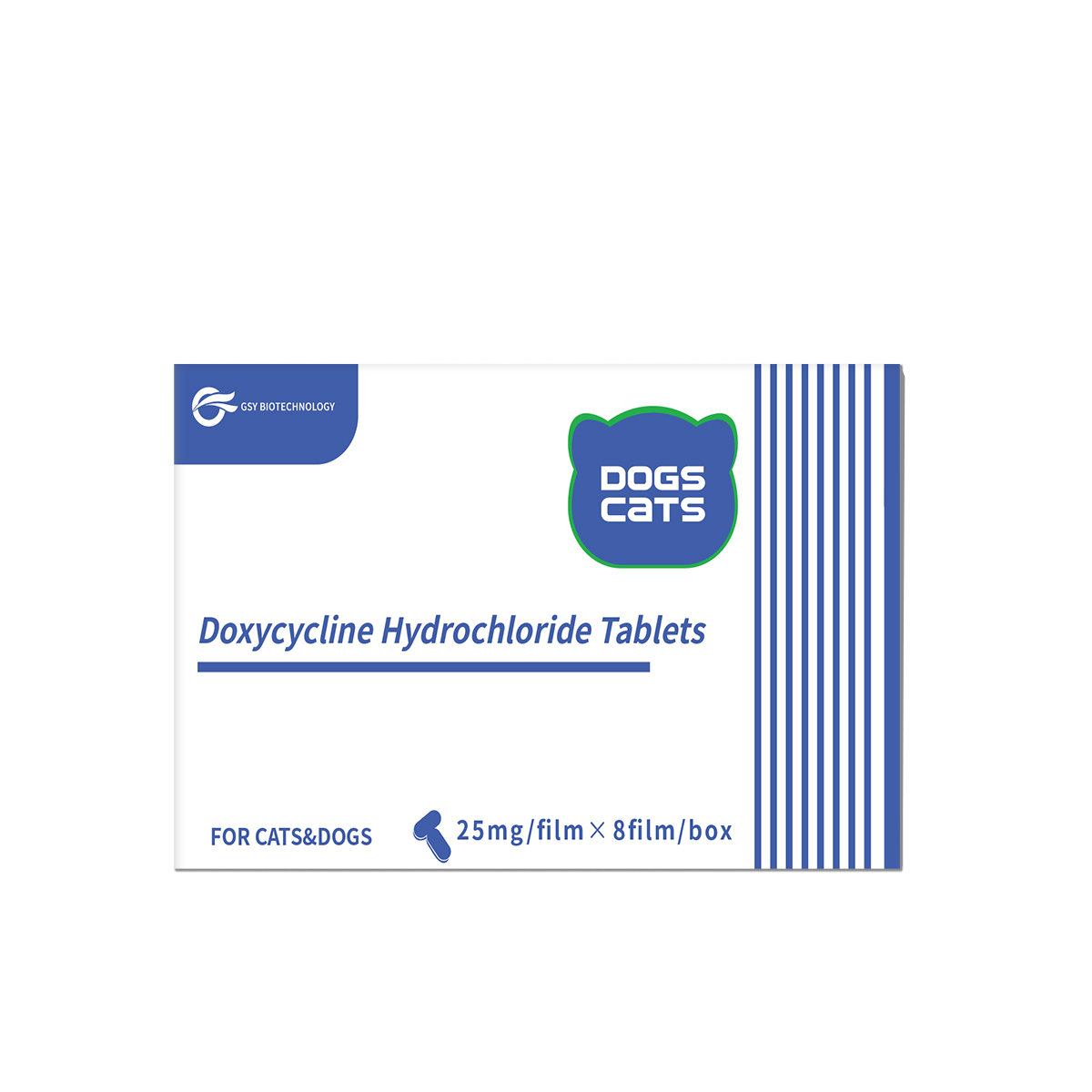 25 ملغ للحيوانات الأليفة أقراص دوكسيسيكلين هيدروكلوريد