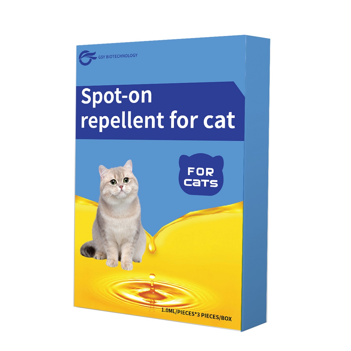 1.0ml For cats Spot-on repellent 1.0ml For cats Spot-on repellent