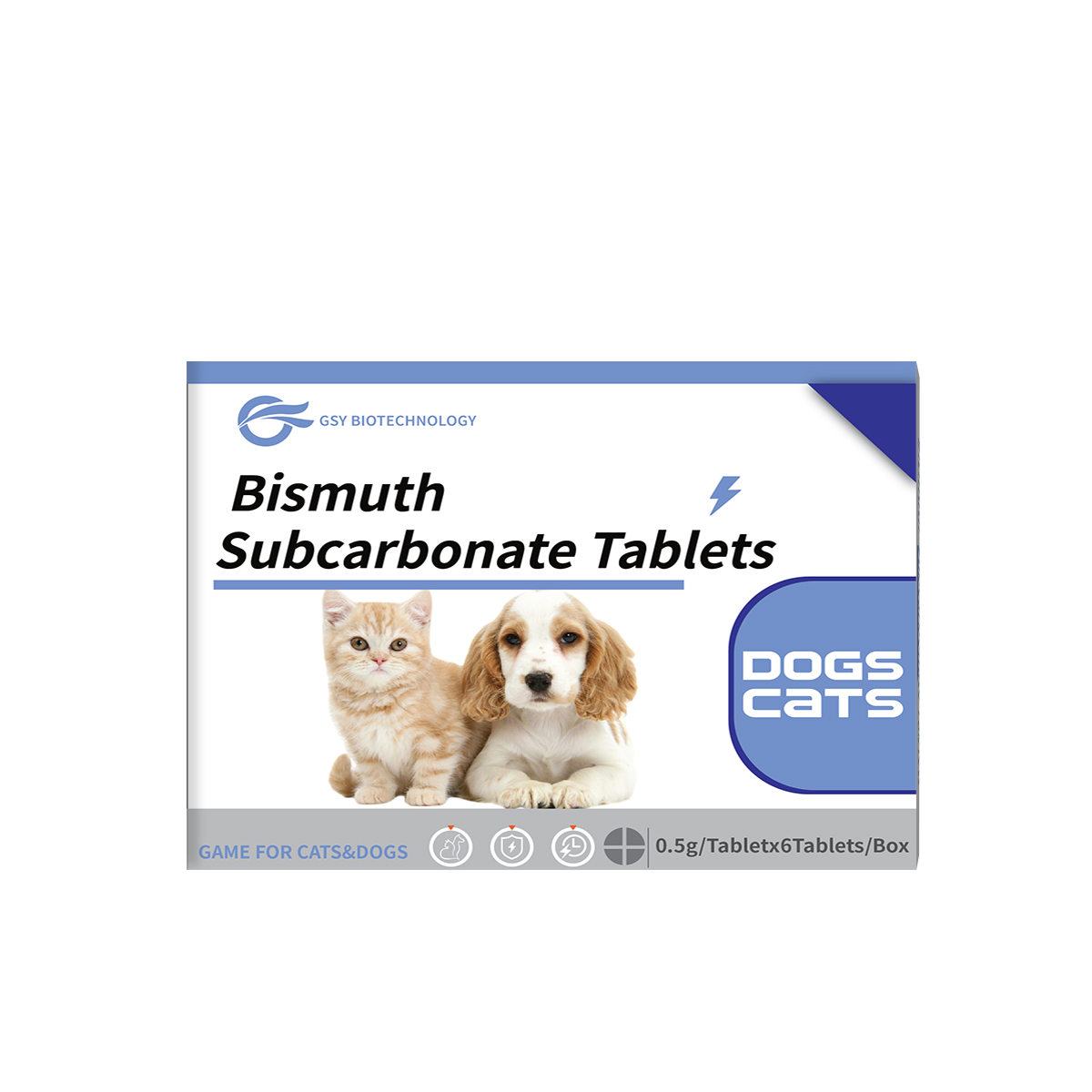 0.5g สำหรับสัตว์เลี้ยง Bismuth Subคาร์บอเนต Tablets.jpg 0.5g สำหรับสัตว์เลี้ยง Bismuth Subคาร์บอเนต Tablets.jpg