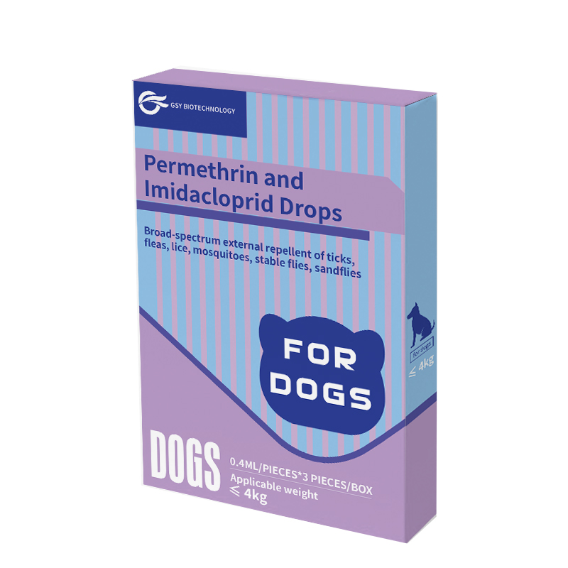 0.4 ml Permethrin and Imidacloprid Drops for dog 
