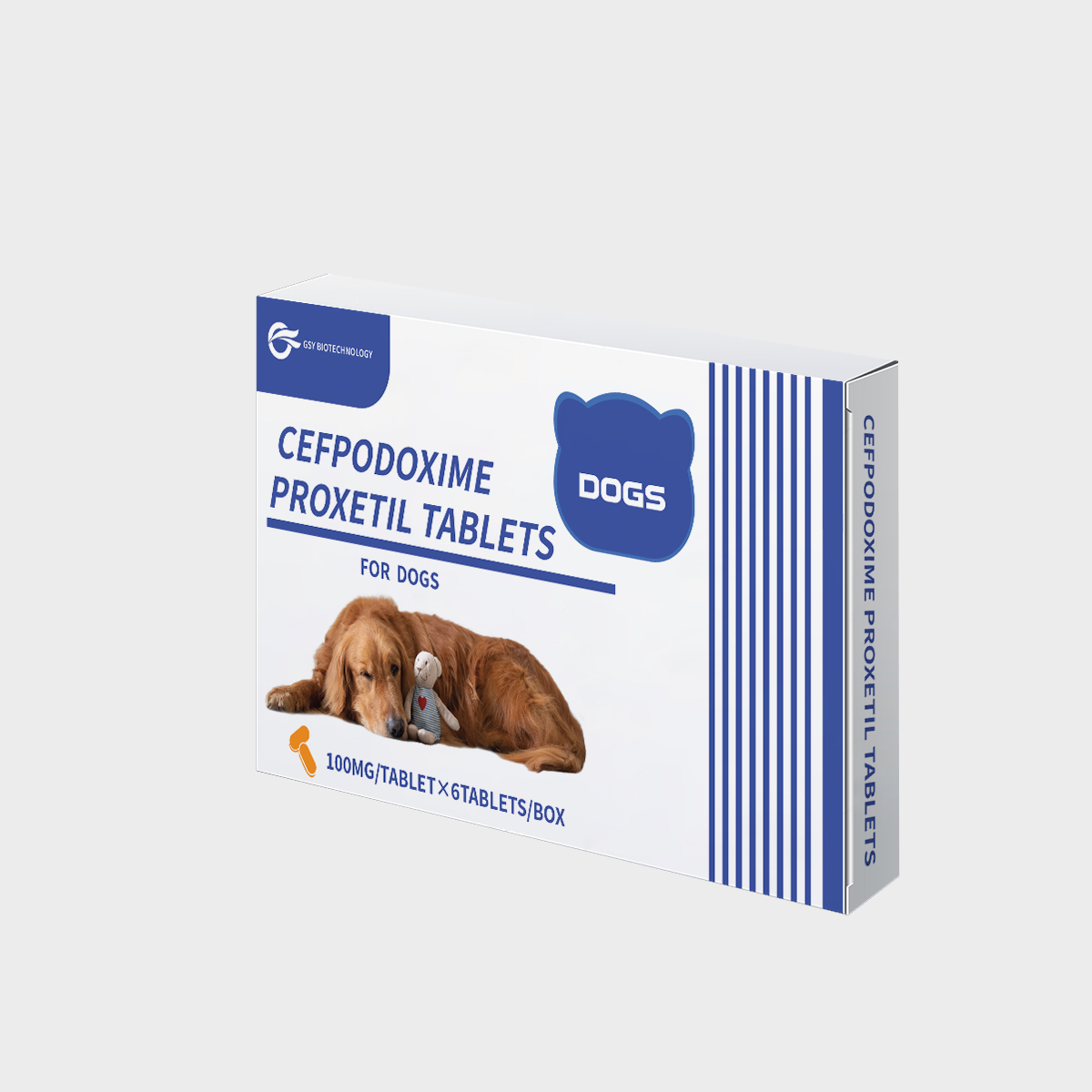 100 мг Для собак Цефподоксим Проксетил Таблетки