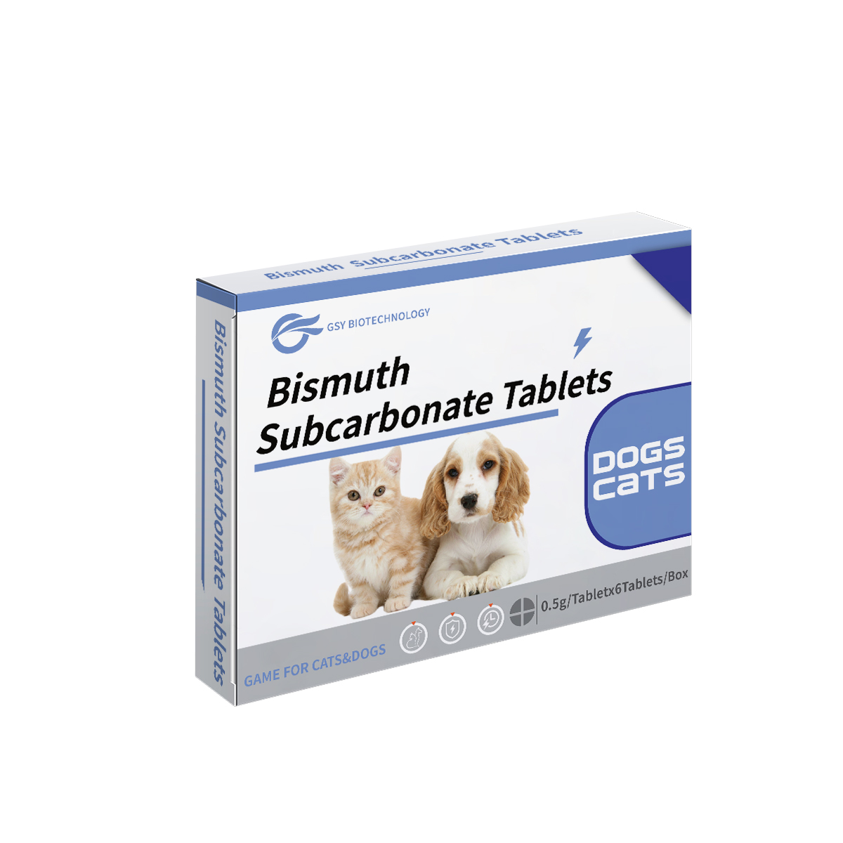 0.5g สำหรับสัตว์เลี้ยง Bismuth Subคาร์บอเนต Tablets.jpg 0.5g สำหรับสัตว์เลี้ยง Bismuth Subคาร์บอเนต Tablets.jpg